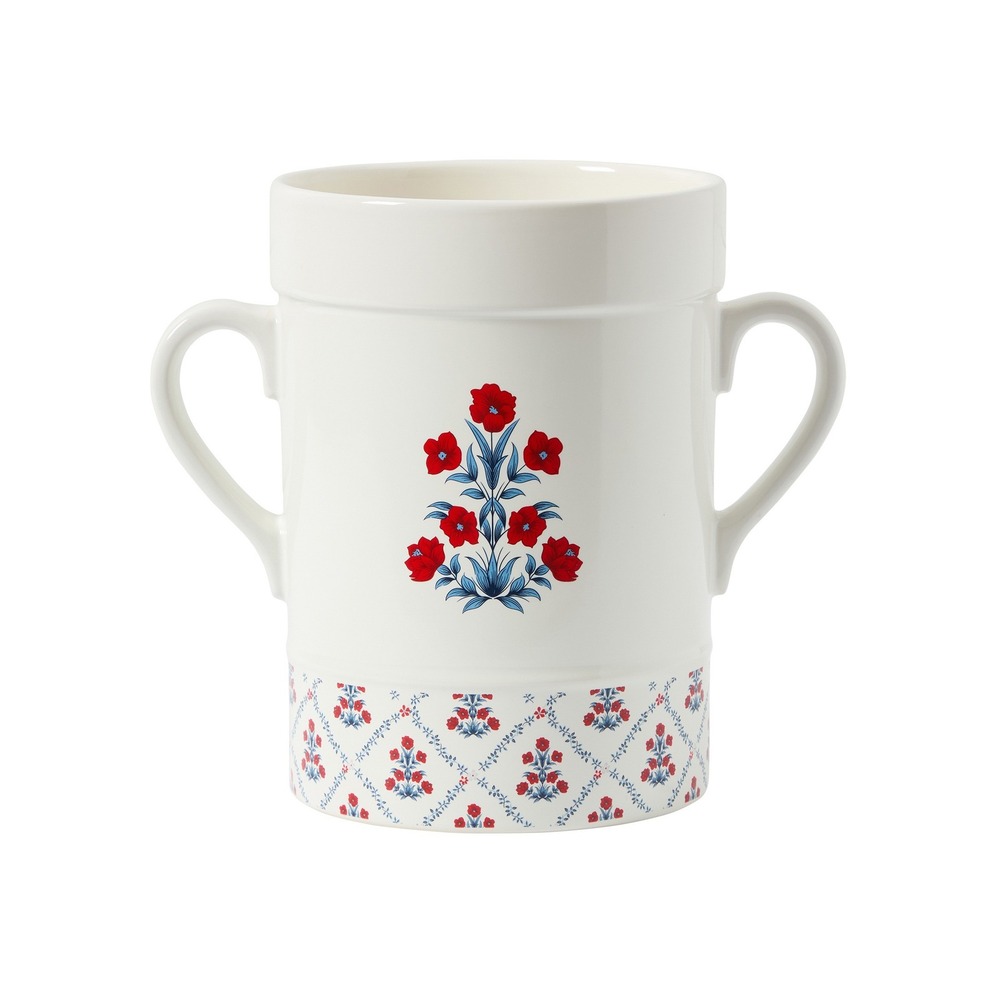 My Texas House Poppy Trellis Utensil Crock, Red Blue‎ - Walmart 2026